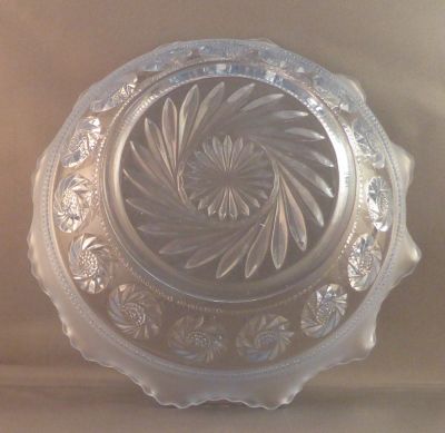 Bagley Katherine 3187  fruit set
Ground base rim
Keywords: dessert;sold;table;pressed