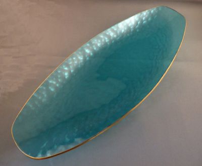 Chance Carnival longboat
Small Flemish in turquoise glass
Keywords: british;sold;table