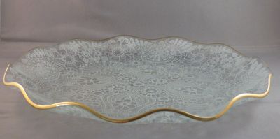 Chance Filigree fluted plate
1971. Designed by Sue Heaven. Deffa printed
Keywords: british;sold;table