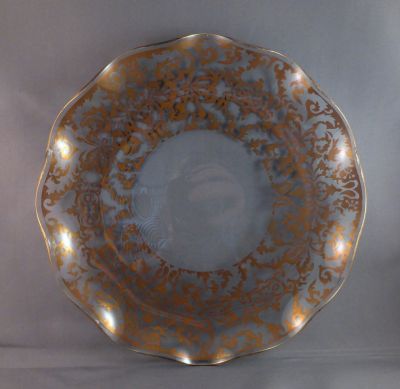 Chance Regency Gold plate
9 in.
Keywords: british;table;dessert;sold