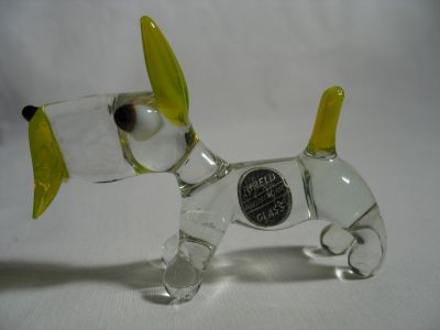 Pirelli Scottie dog
Labelled
Keywords: sold;figure;mark;lampwork