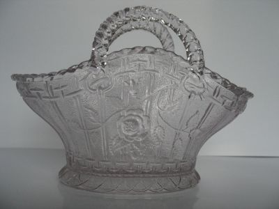Davidson 234 basket
Slightly sun purpled. Late 1800s
Keywords: sold;pressed;vase