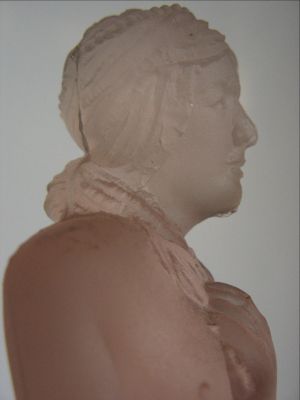 Sowerby "stump lady"
Head
Keywords: sold;pressed;figure;vase;centrepiece