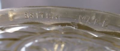 Leafy jelly mould
British Make
Keywords: kitchenware;mark;pressed