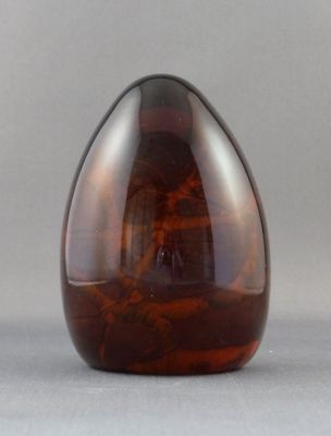 Malta Decorative Glass paperweight
Visible grinding marks on base. Marked and labelled on base
Keywords: maltese;sold