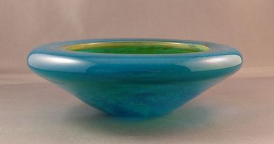 Mdina inverted lip bowl
6-7 in
Keywords: blown;sold