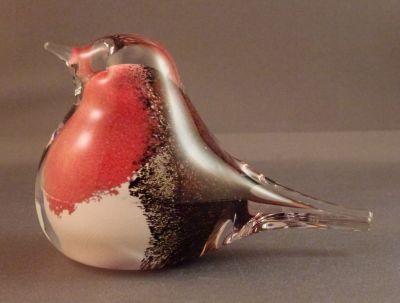 Teign Valley Glass robin
Unmarked, bought in Bovey Tracey shop
Keywords: british