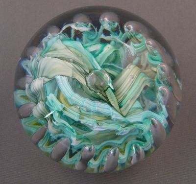 Whitefriars 9894 paperweight
Top. Probably made by Ray Annenburg
Keywords: british