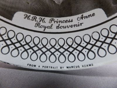 Chance Royal commemorative ware
Princess Anne c 1952
Keywords: british