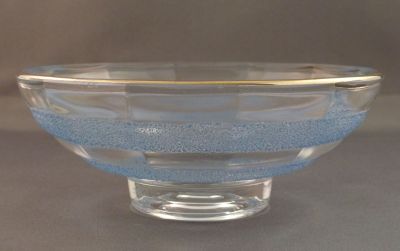 Chance Spiderweb bowl D94
4.5 in. Blue Matthey Crinkles
Keywords: pressed;table