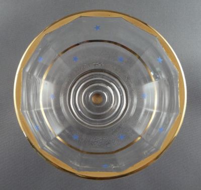 Chance Spiderweb bowl D94
Blue enamel stars and gilding
Keywords: pressed;enamelgilt;table;sold