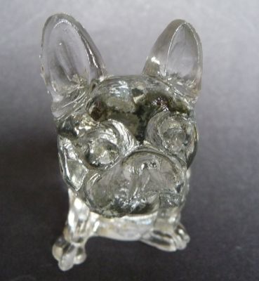 French bulldog
Perhaps missing his eyes
Keywords: sold;figure;pressed