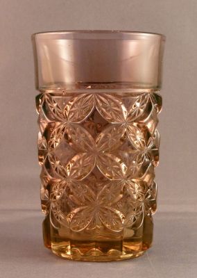 Greener amethyst uranium glass tumbler
Greener & Co. RD 196641,  registered 10 August 1892
Keywords: british;pressed;table