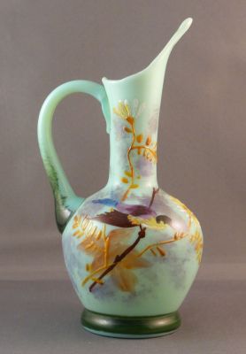 Bohemian enamelled jugs
Left
Keywords: blown;czech;enamelgilt;sold