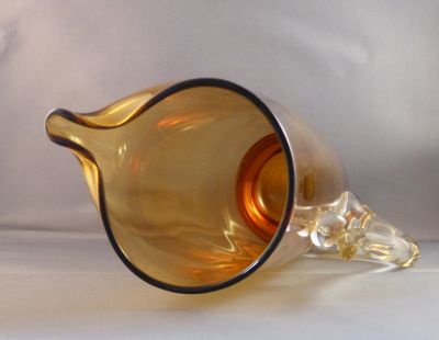 Krosno amber water set
Ice lip rim
Keywords: barware;blown;sold