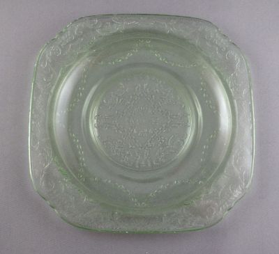 Federal Glass Madrid tea plate
Keywords: american;pressed;table