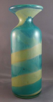 Maltese sand and sea carafe/vase
22 cm tall
Keywords: barware;blown;sale