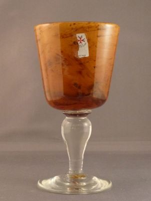 Malta Decorative Glass small goblet
Keywords: blown;sold