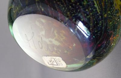 Mdina large egg paperweight A
Marked and labelled
Keywords: maltese;mark;sale