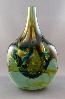 Mdina mallet vase
Flattened sides. Heavy!
Keywords: blown;vase;sale