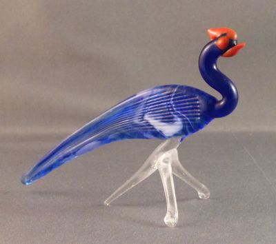 Lampwork peacock
4 x 2.5 in
Keywords: sold;figure