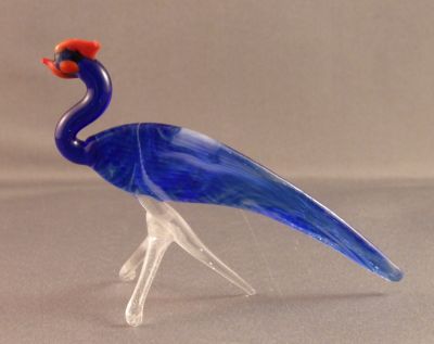 Lampwork peacock
Broken tip to crest
Keywords: sold;figure