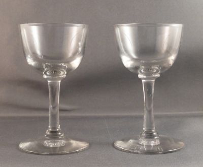Sherry glass
Three-part construction. British?
Keywords: british;sold;barware
