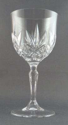 Pseudo-cut wine glass
Free with Shell petrol in 1980s. Lead crystal
Keywords: blown