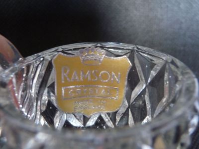 Ramson Crystal label
Who was Ramson?
Keywords: sold;figure;mark;pressed;table