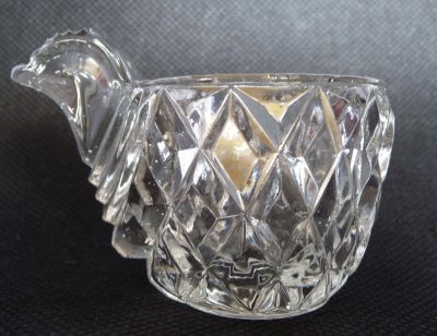 Ramson Crystal egg cup 
Chicken
Keywords: sold;figure;pressed;table