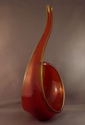 Yellow and red sculpture
33 cm tall
Keywords: centrepiece;british;sold