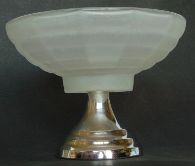 Chance Spiderweb sugar bowl
Enamel frosted 
Keywords: sold;pressed;enamelgilt;table