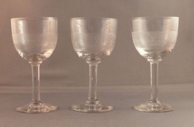 Plate-etched sherry 1
British?
Keywords: barware;blown;british;table;sold