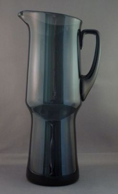 Steel blue water jug
German? Polished pontil mark
Keywords: blown;german