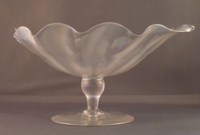 Walsh Walsh Mother of Pearl compote
Rough pontil mark
Keywords: blown;table;sold